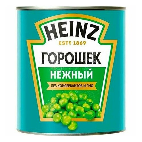 Горошек Heinz зеленый нежный, 400г 4 шт.