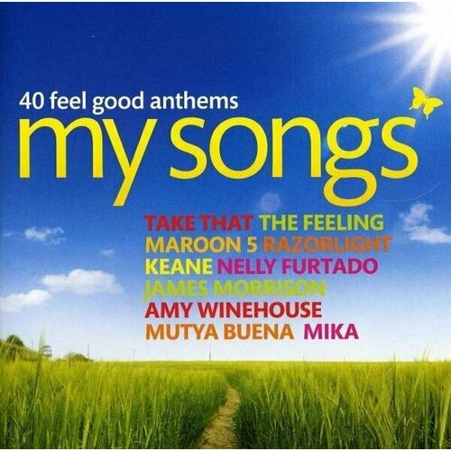 AUDIO CD My Songs - 40 Feel Good Anthems sting my songs cd