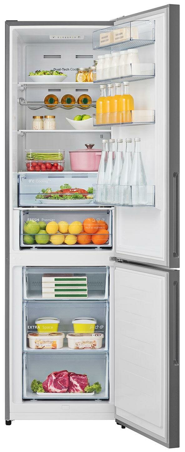 Холодильник LEX RFS 204 NF BL, двухкамерный, черный - фото №8