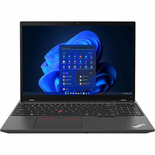 Lenovo Ноутбук Lenovo ThinkPad T16 16 WUXGA 1920x1200 IPS i7-1260P 512GB_SSD 16GB W10_Pro BLACK 1Y EN_kbd 3pin cable 20175000₽