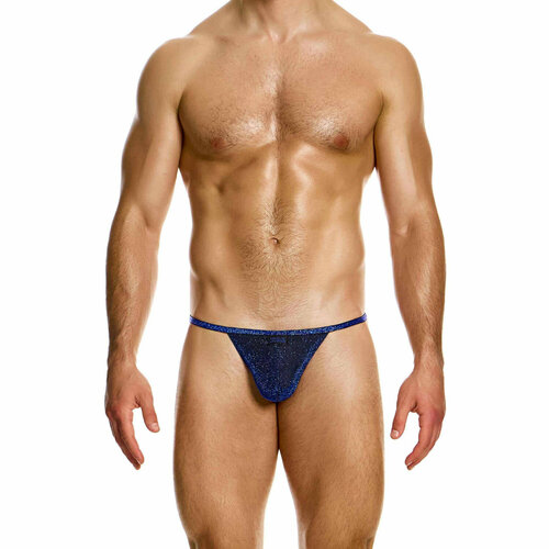 фото Трусы modus vivendi glitter tanga brief, размер l, синий