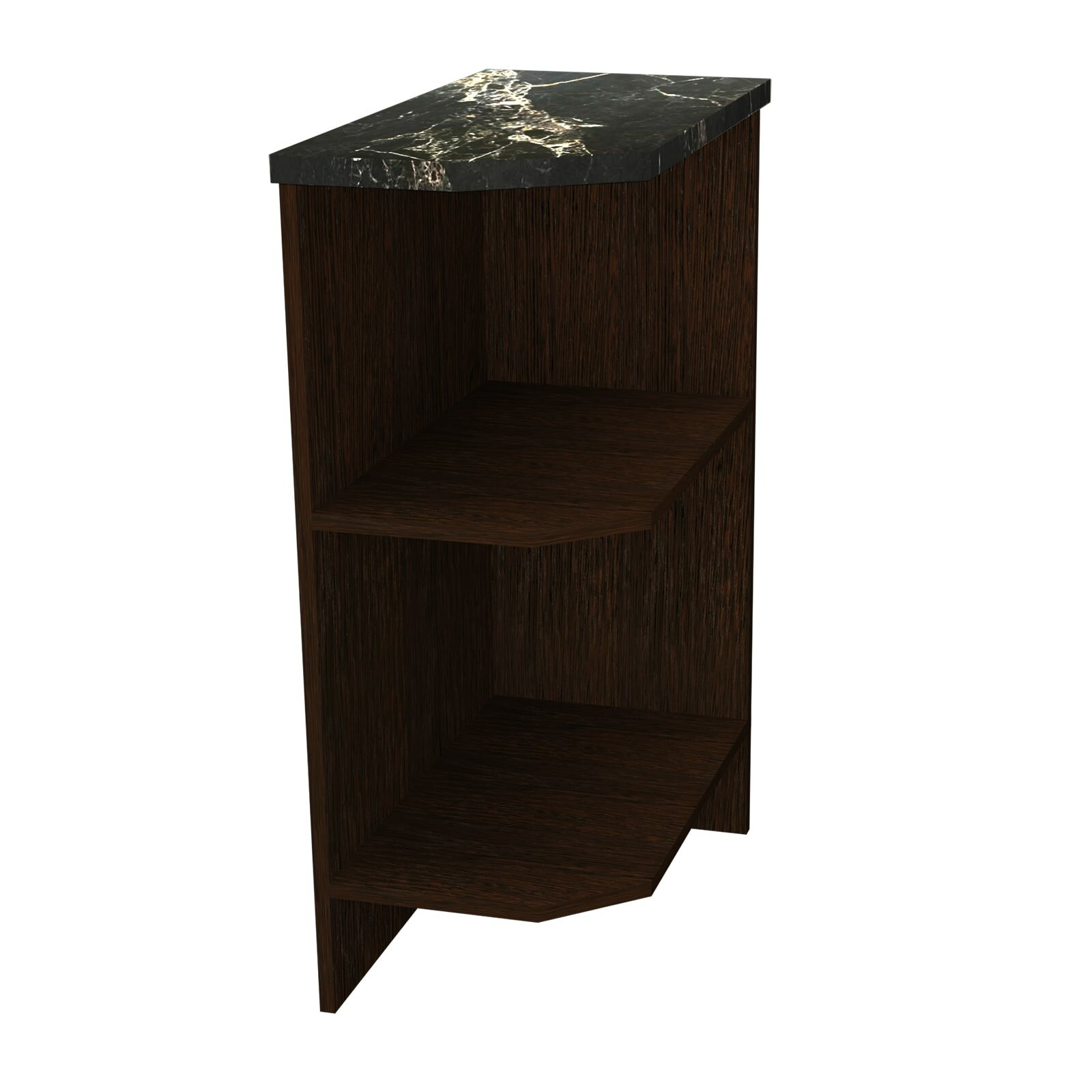 фото Стол ЭРА торцевой НТ285 правый Мальва Венге/сосна лоредо ПЭ3549