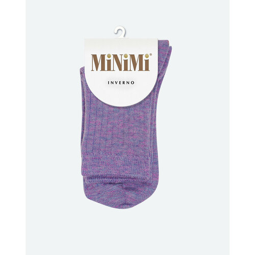 Носки MiNiMi, размер 35-38 (23-25), фиолетовый