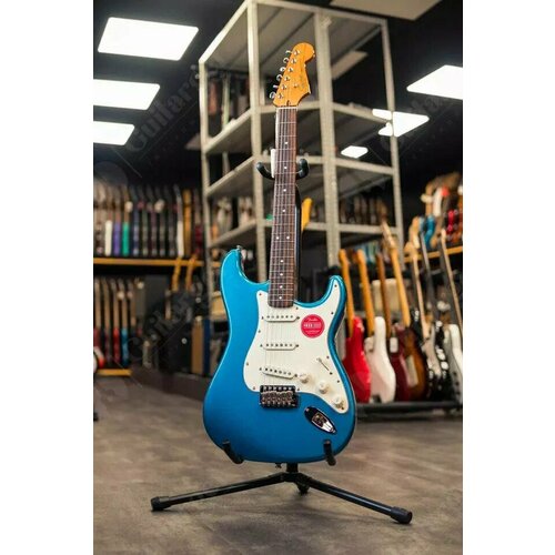 Электрогитара Squier Classic Vibe 60s Stratocaster LRL Lake Placid Blue squier 40th ann jazzmaster lrl lake placid blue электрогитара цвет голубой