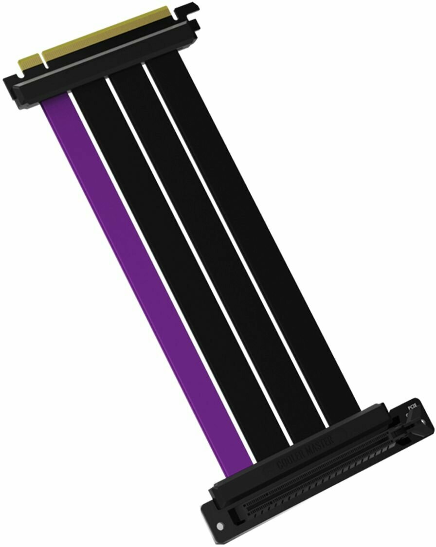 Кабель COOLER MASTER PCI-E 4.0 x16 Riser Cable 90 degree - 200mm (MCA-U000C-KPCI40-200)