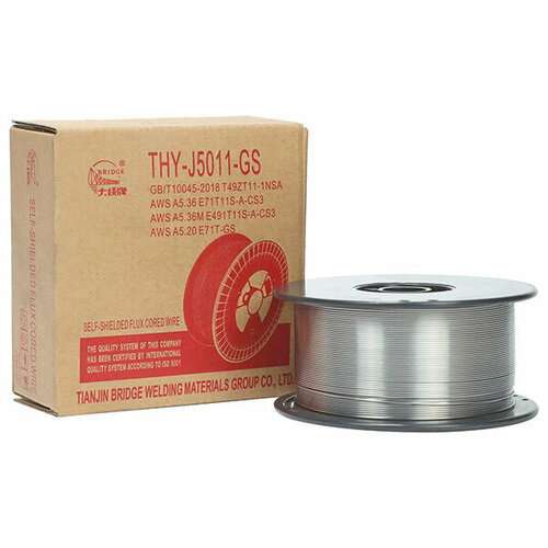 Проволока сварочная порошковая Bridge THY-J5011-GS 10 мм 1 кг 1386₽