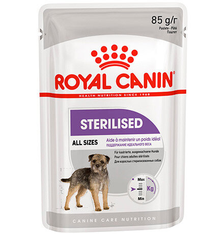 Влажный корм для стерилизованных собак Royal Canin при склонности к избыточному весу 1 уп. х 1 шт. х 85 г