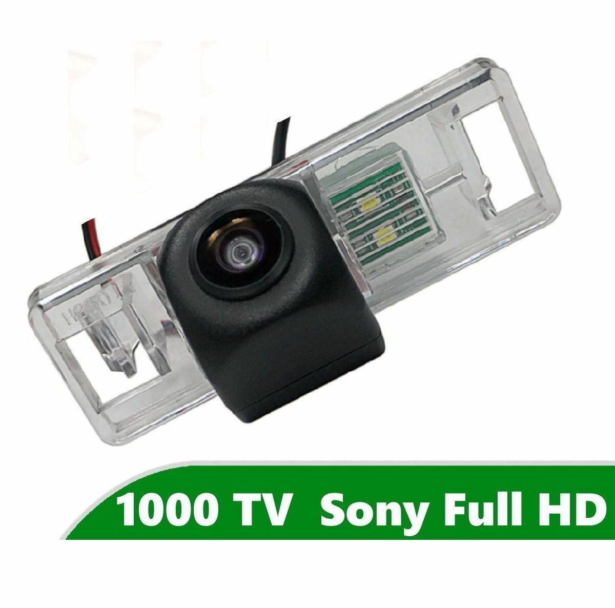 Камера заднего вида Full HD CCD для Peugeot 308 I (2007 - 2015)