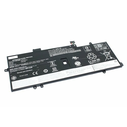 Аккумулятор для ноутбука Lenovo Thinkpad Carbon X1 Gen 7 (L18C4P71) 15.4V 3312mAh вентилятор кулер для ноутбука lenovo thinkpad x1 carbon 7th gen org p n 5h40w65011