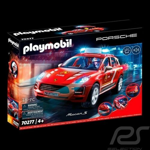 Детский конструктор Porsche Macan S Playmobil Playset fire engine