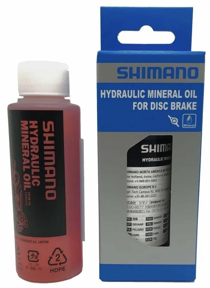 Масло минеральное Shimano Mineral Oil for Hydraulic Disc Brake 100мл