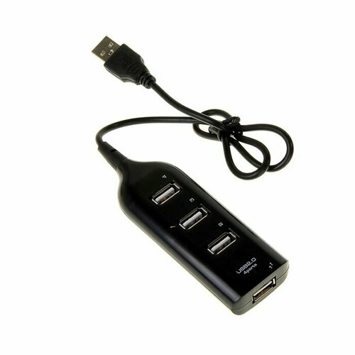 USB-разветвитель HUB LuazON HGH-63009 на 4 порта микс комплект из 10 шт 157400₽