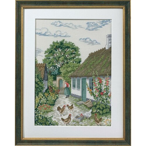 Набор для вышивания Eva Rosenstand Шток-роза, 31х41 см (ND. ER.94-355)