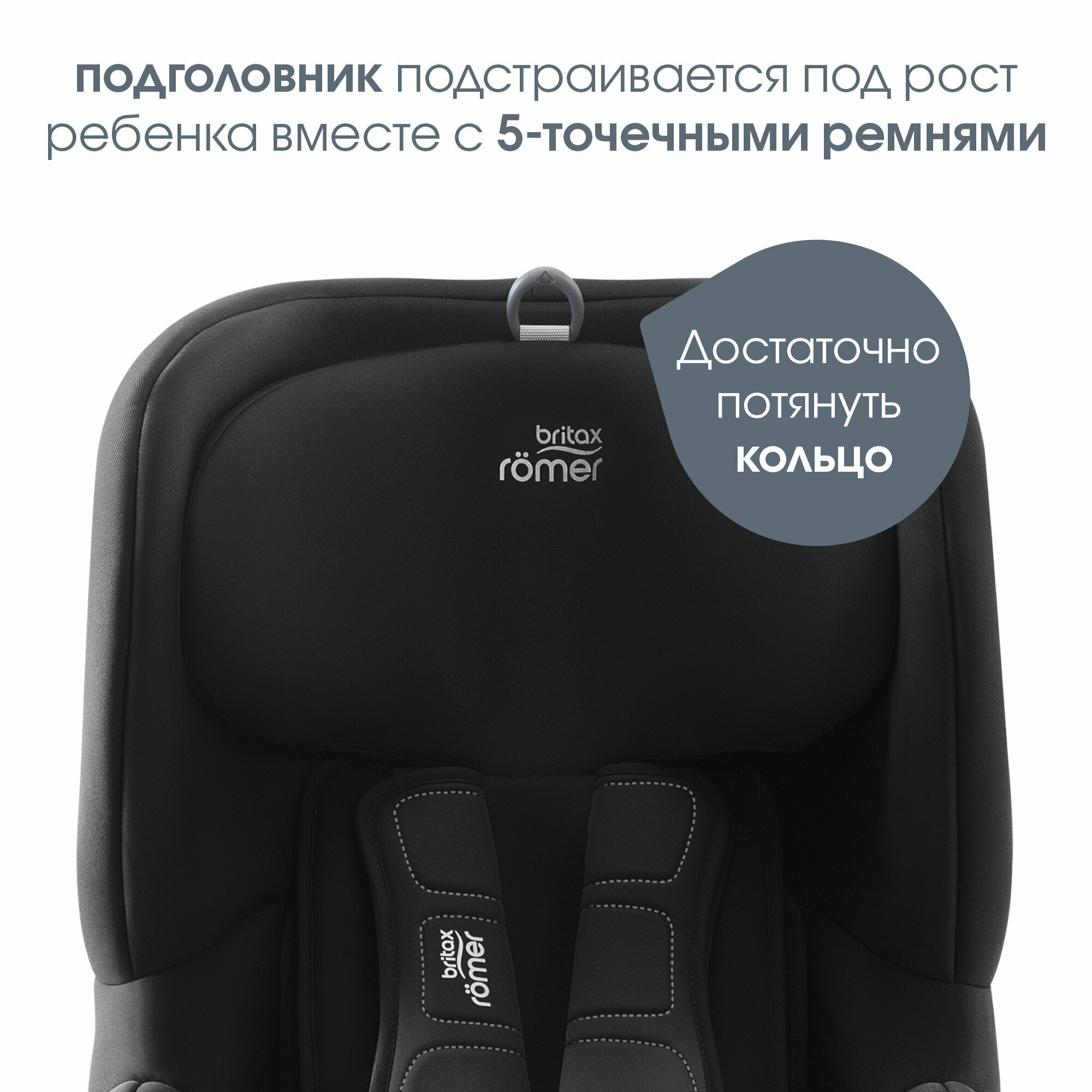 Автокресло Britax Romer, Trifix 2 i-Size, Highline Blue Marble - фото №5