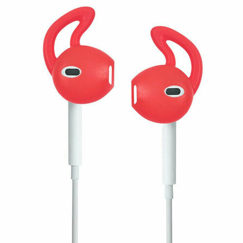 Накладки для наушников Eartip Silicone for EarPods Red