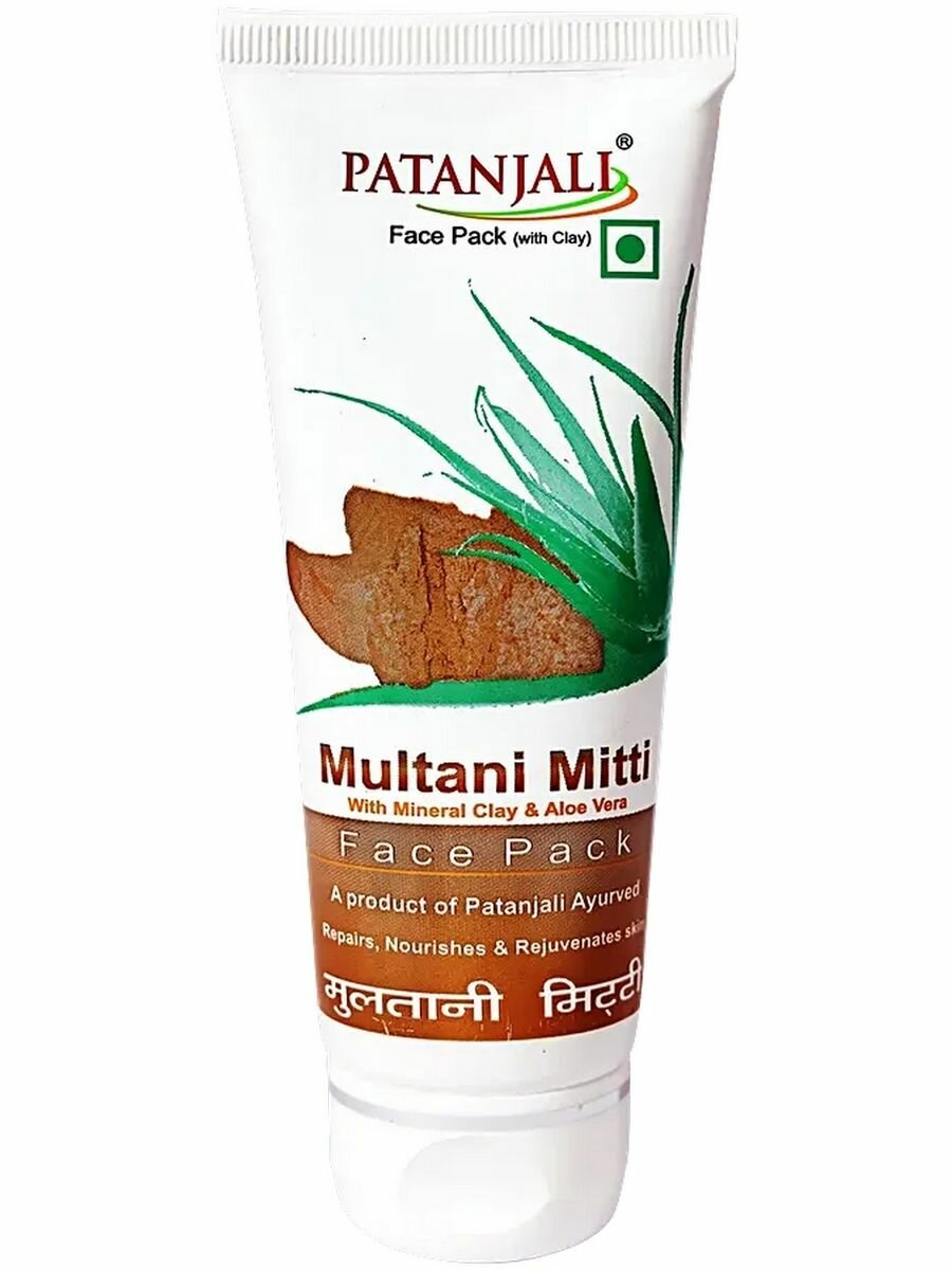 Скраб для лица Саундарья Мултани Митти (Multani Mitti), 60 г