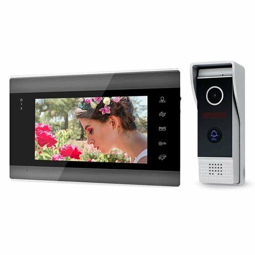 Комплект видеодомофона с видеопанелью и AHD камерой Proline DF-KIT706BW-103S+CAM