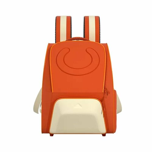 фото Школьный рюкзак xiaomi ubot decompression spine protection schoolbag pro 20-35l beige/orange (ubot007)