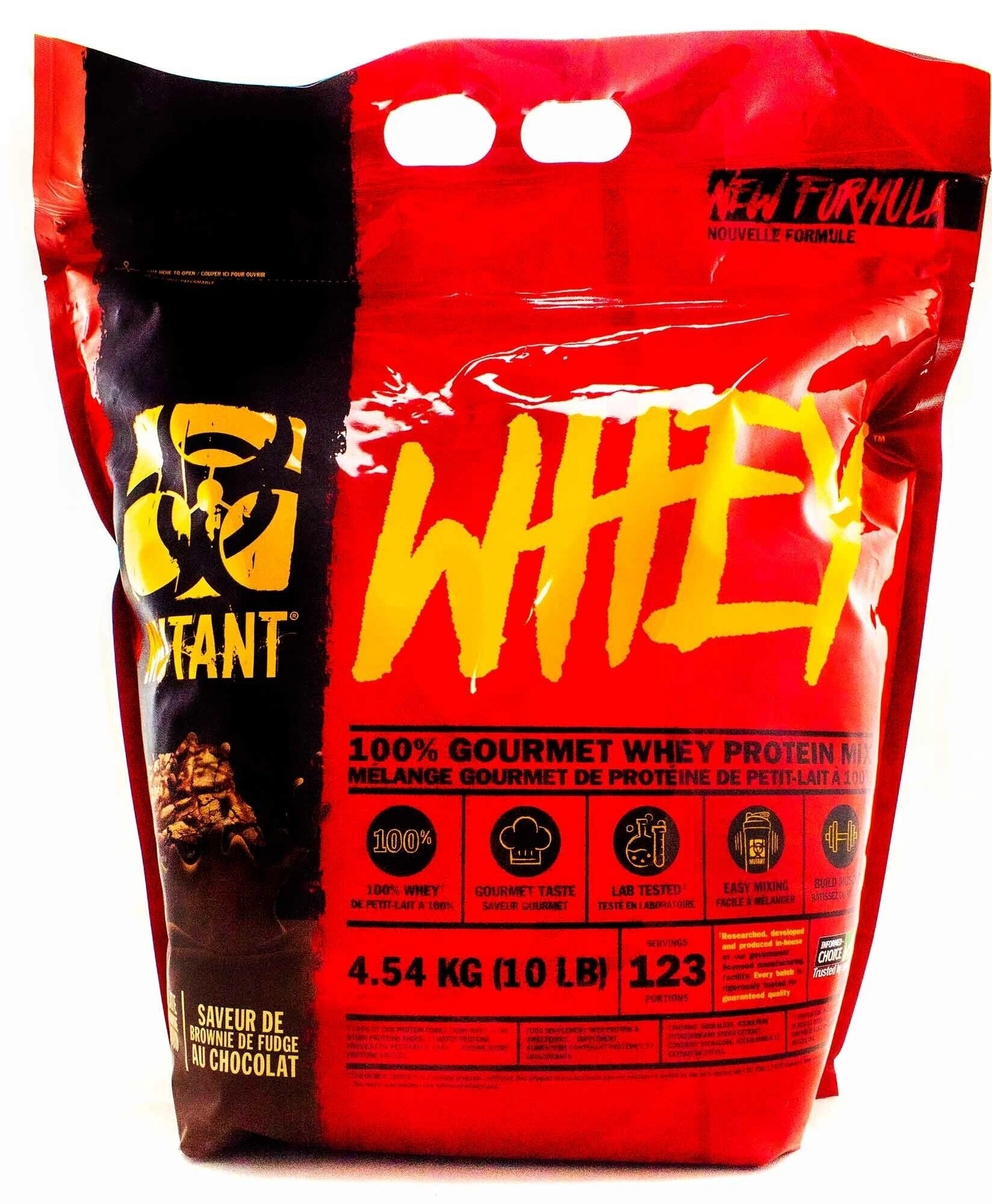 Протеины MST Mutant Whey 10 lb Chocolate Fudge Brownie