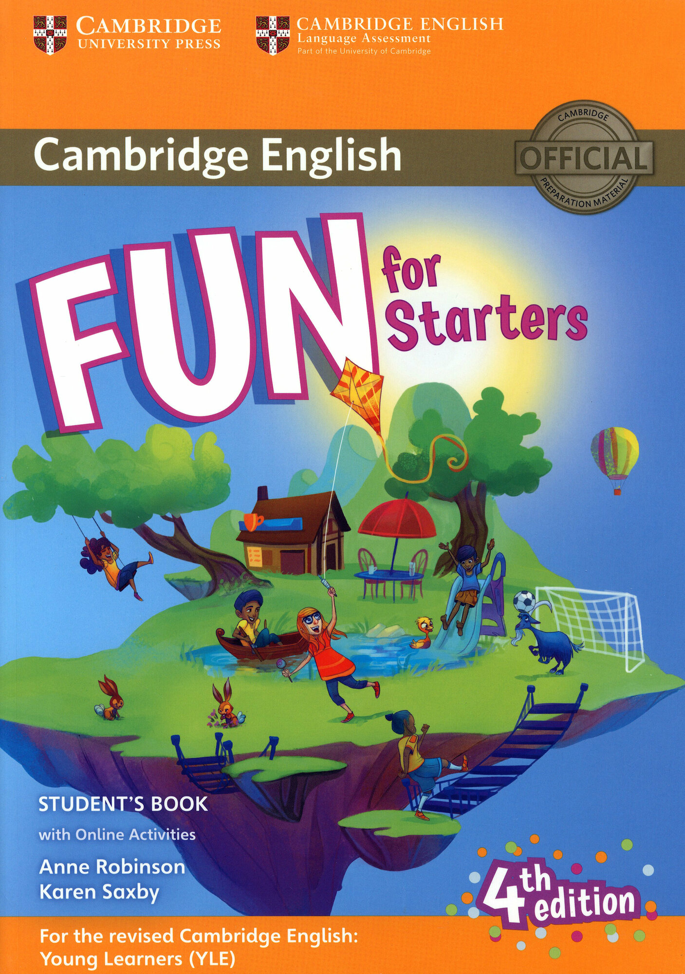 Fun for Starters. 4th Edition. Student's Book with Online Activities with Audio / Учебник