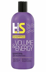 ROMAX Шампунь для волос H STUDIO Объем Volume Energy 400 г