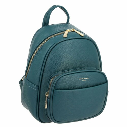 фото Рюкзак женский david jones 7000-2 бирюзовый, 26x23x10