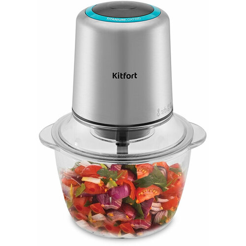 Измельчитель электрический Kitfort КТ-3510 1л 300Вт стальной 568000₽