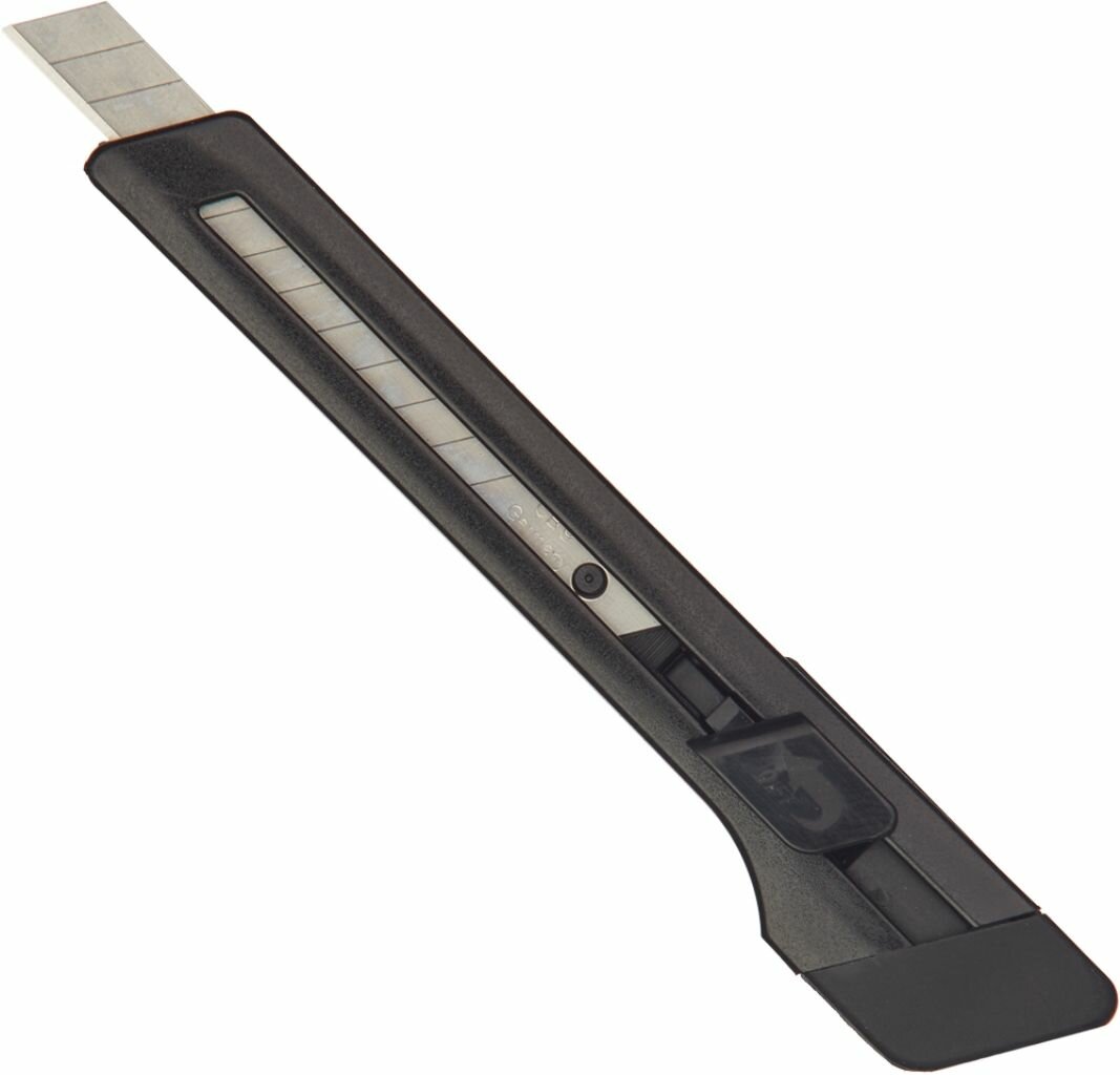 Канцелярский нож Edding строительный, ширина лезвия 9 мм, с фиксатором