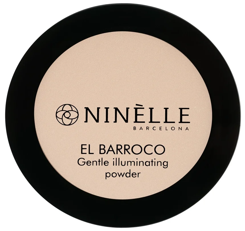 Пудра Ninelle Make Up El Barocco Powder, Пудра ультралёгкая с эффектом сияния кожи, 232