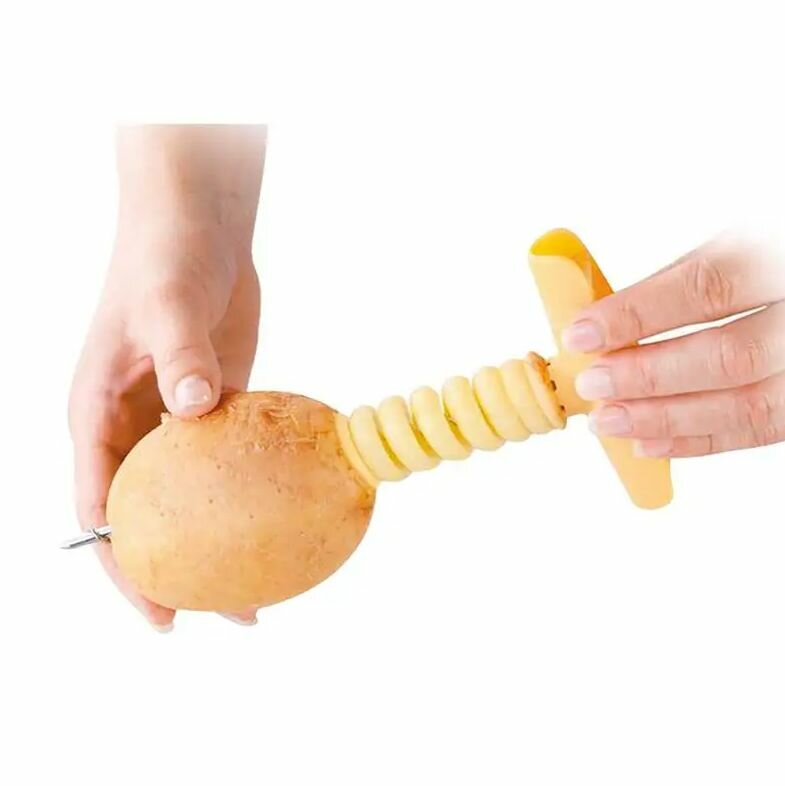 Нож для удаления сердцевины; Спиральный нож для овощей поворотный нож для картофеля из нержавеющей стали