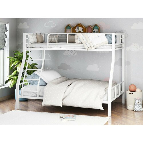 Двухъярусная кровать Гранада-1 белая