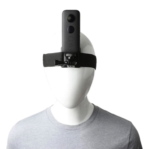 Крепление на голову шлем для экшн камеры Insta360 One X, X2, X3, ONE R, ONE RS для съемки от первого лица