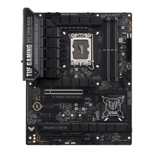 Материнская плата ASUS TUF GAMING Z790-PRO WIFI LGA1700 Z790 4DDR5 HDMIDP 4xSATA3 RAID M2 Audio Gb LAN USB 32 USB 20 ATX 90MB1FJ0-M0EAY0 TUF GAMING Z790-PRO WIFI 4654000₽
