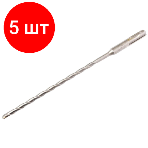 Комплект 5 штук, Бур SDS plus RedVerg 6x210 мм(100061)