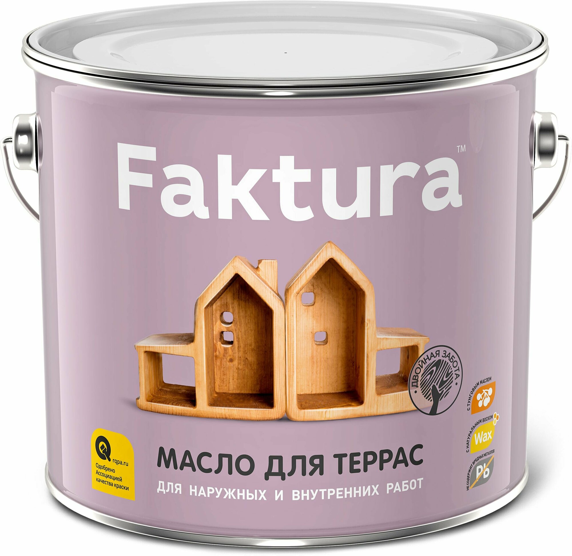 Масло FAKTURA для террас с воском водоотталкивающее 27л