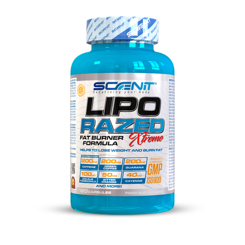 Жиросжигатель Scenit Nutrition LipoRazed - 120 капсул жиросжигатель syntech nutrition synedrine 120 капс