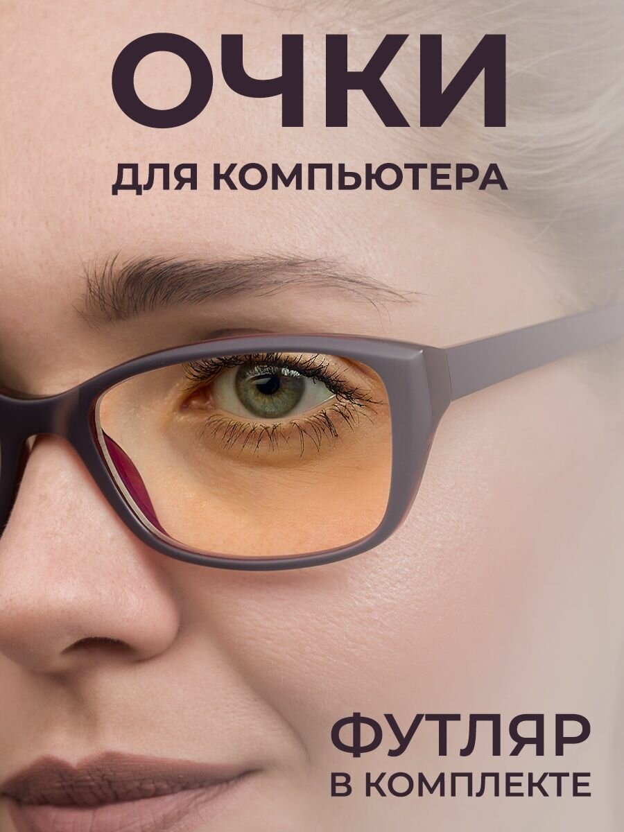 Очки для компьютера LECTIO RISUS BLF004C1 имиджевые защитные