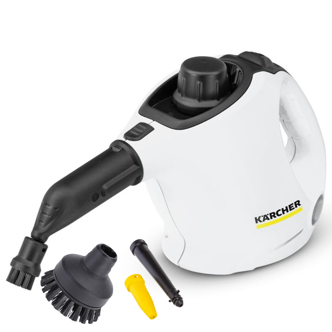 Пароочиститель Karcher SC 1 EasyFix Blow белый+2 насадки