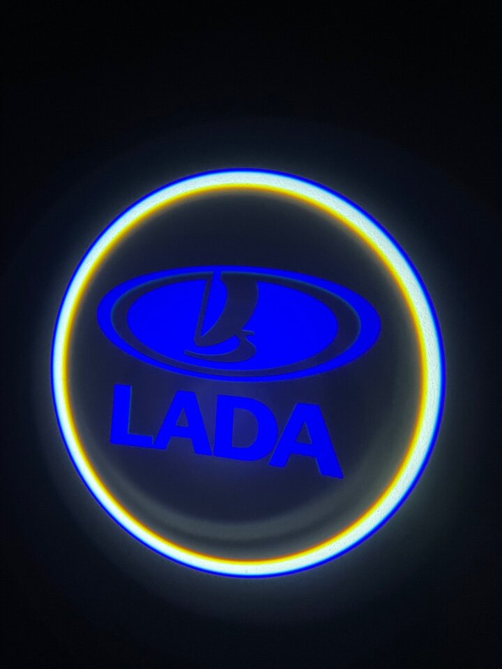 Беспроводной проектор подсветки дверей Lada
