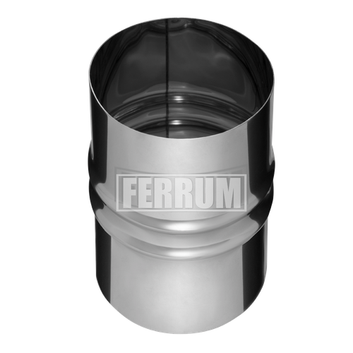 Адаптер ПП 0,8 мм d180 Ferrum дымоход 1 м 0 8 мм d180 ferrum
