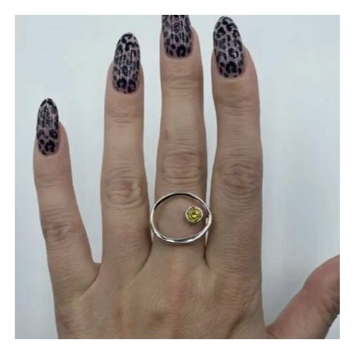 waves and gems серебряное кольцо женское 925 пробы ocean 15 5 размер Кольцо BOHOANN, серебро, 925 проба, размер 18, серебряный
