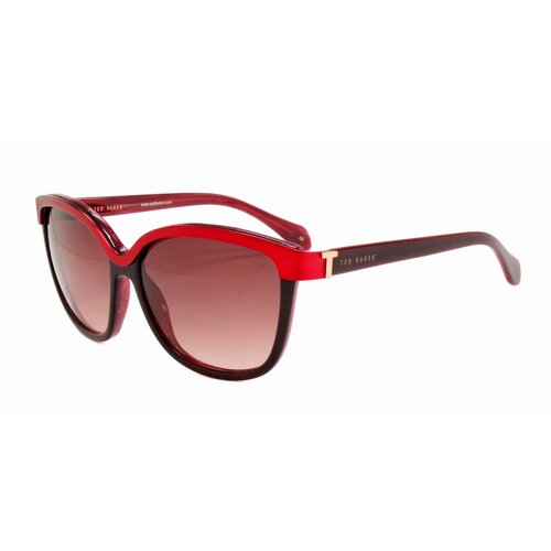солнцезащитные очки ted baker london черный серебряный Солнцезащитные очки Ted Baker London, красный, бордовый