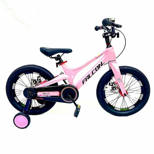 фото Велосипед детский 16" falcon bike mild, синий, 4-5 лет, рост 105-110 см, длина внутреннего шва 45-50 см. легкая магниевая рама, фривил.