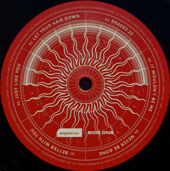 Виниловая пластинка Simply Red, Time (5054197429996) Warner Music - фото №14