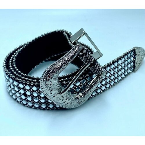 фото Ремень , размер 110, белый bental