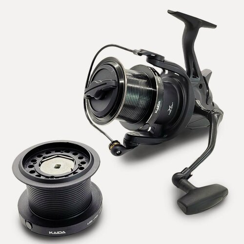 Изображение товара Катушка Kaida HJC-03 8000, с байтранером, с дополнительной шпулей
