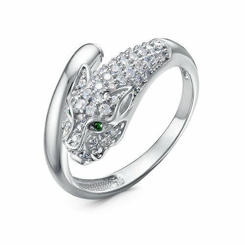 Кольцо Diamant online, серебро, 925 проба, фианит