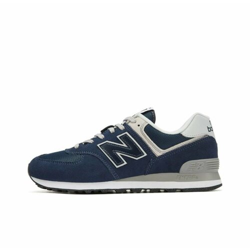 фото Кроссовки new balance, полнота d, размер 44 eu, серый, синий