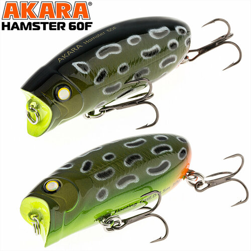 фото Воблер akara hamster 60f 60 мм 10 гр. a36