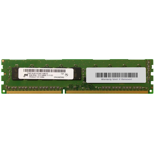Модуль памяти 8Gb Micron MT18JSF1G72AZ-1G6E1 ECC DDR3 1600Mhz UDIMM 987000₽